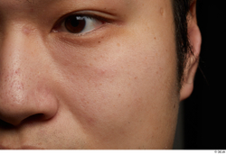 Eye Face Nose Cheek Skin Man Asian Chubby Studio photo references